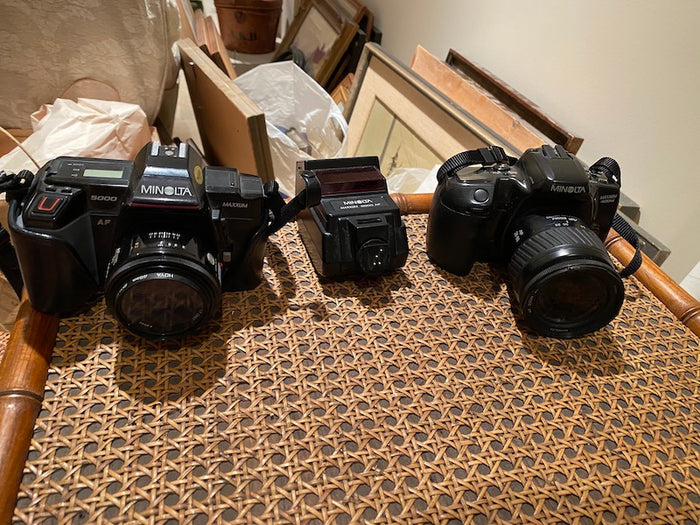 Vintage Minolta Camera Lot