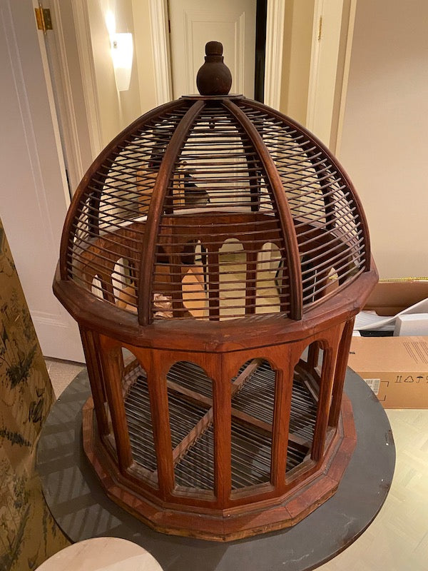 Antique Wood Victorian Bird Cage – Sell My Stuff Canada - Canada's Content  and Estate Sale Specialists