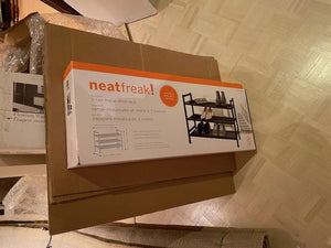 Neatfreak 3-tier metal shoe rack