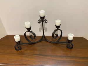 5 Light Metal Candle Holder