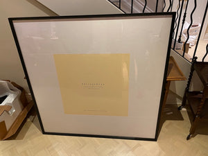 Pottery Barn Oversize Gallery Black Frame (*3 Available)