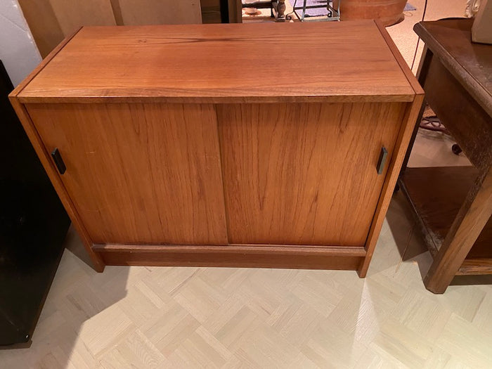 MCM Sliding Door Cabinet- Made in Canada