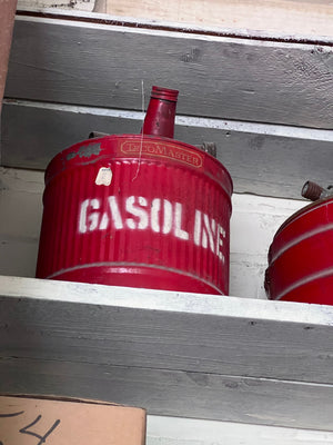 2 Vintage Gasoline Cans