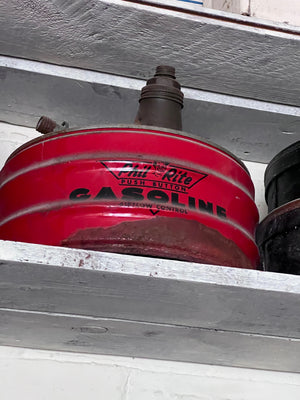 2 Vintage Gasoline Cans