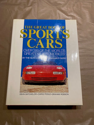 The Great Book of Sports Cars Hardcover Book