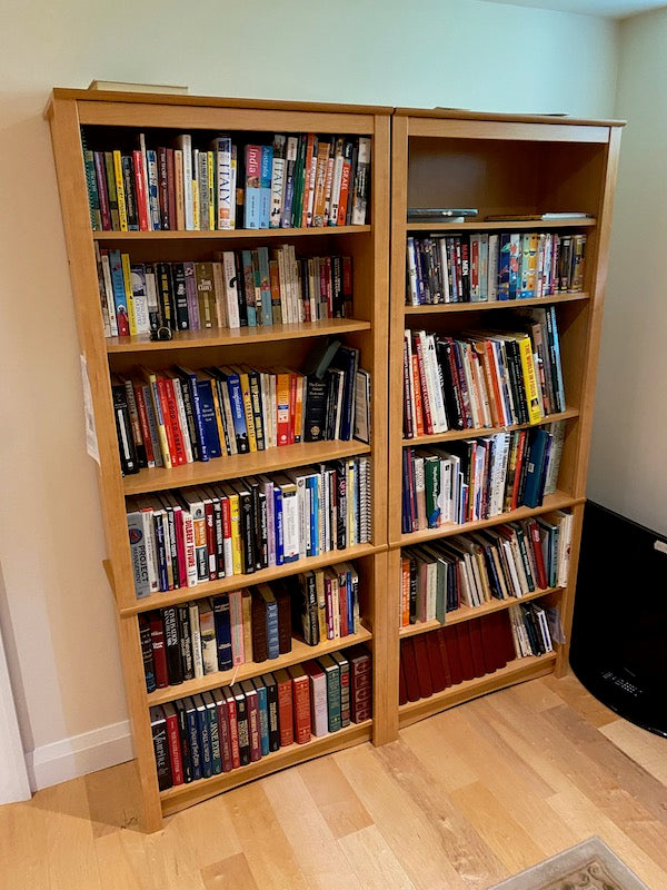 2 Bookcases (Book sold separately)