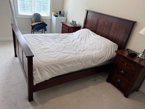 Solid Wood Queen Bed Frame