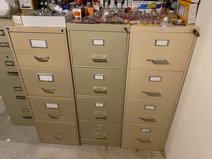 4 Filing Cabinets