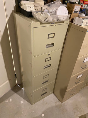 4 Filing Cabinets