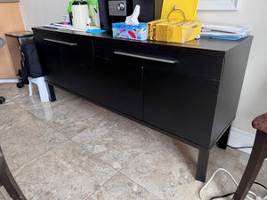 Black Credenza