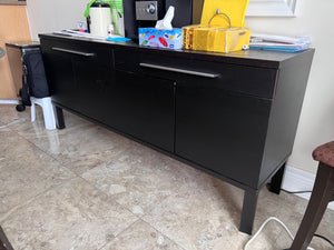 Black Credenza