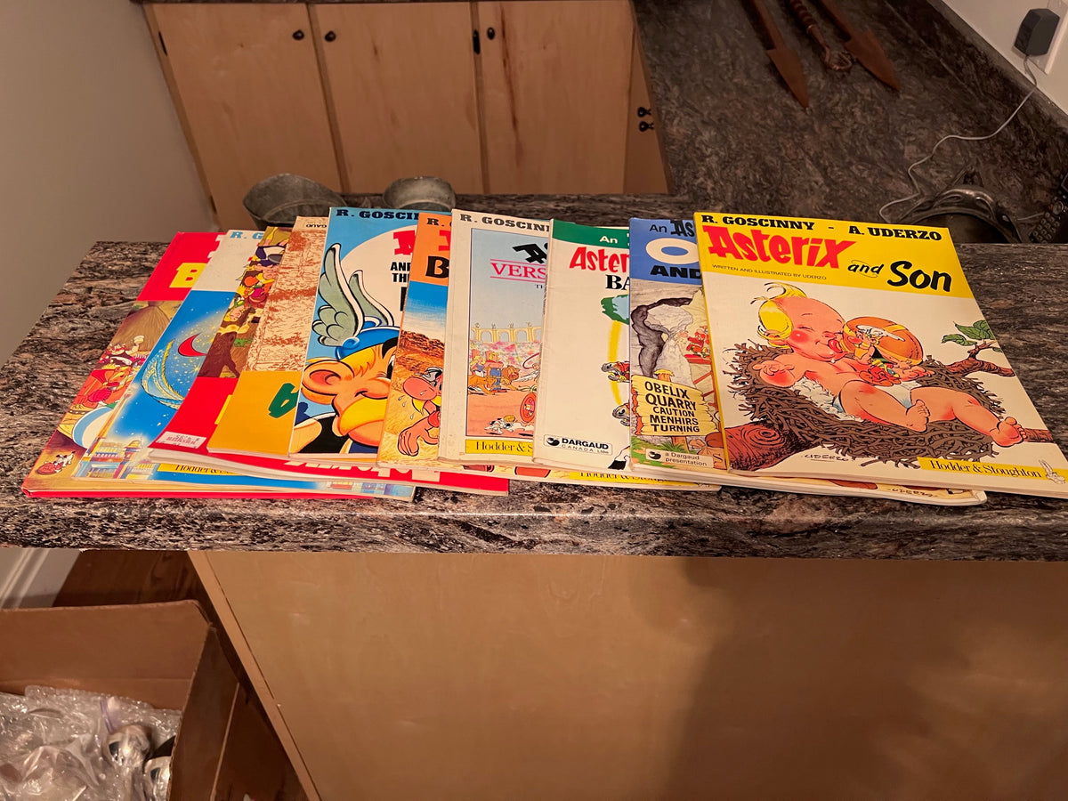 "An Asterix Adventure" Comic Book Lot