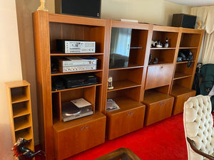 MCM 4 Piece Wall Unit