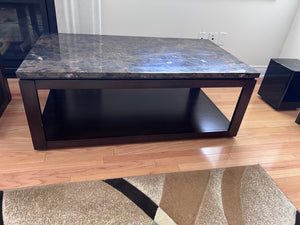 'Standard Furniture' Veneer over Wood Coffee Table