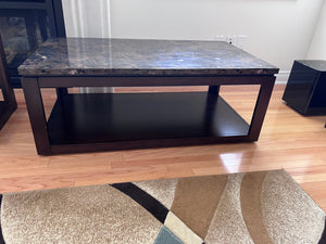 'Standard Furniture' Veneer over Wood Coffee Table