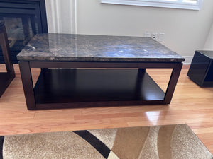 'Standard Furniture' Veneer over Wood Coffee Table
