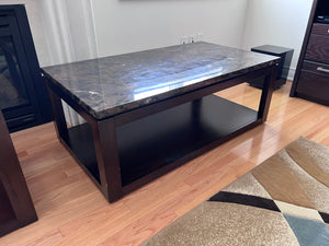 'Standard Furniture' Veneer over Wood Coffee Table