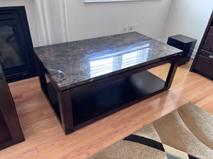 'Standard Furniture' Veneer over Wood Coffee Table