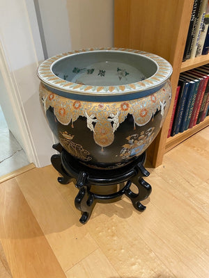 Oriental Planter on Stand
