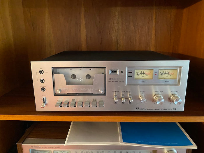 Vintage Citizen Stereo Cassette Tape Deck JSD6