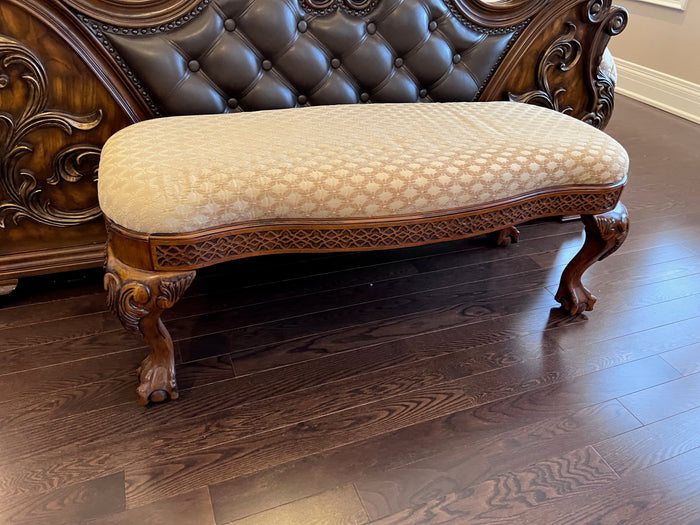 Ashley Furniture Chippendale Mahogany Bench
