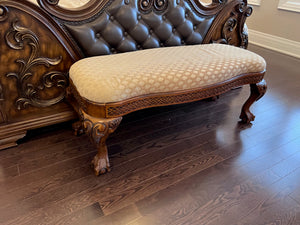 Ashley Furniture Chippendale Mahogany Bench
