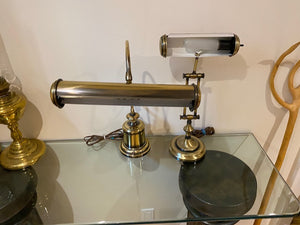 2 Brass Desk Lamps