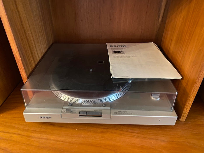 Sony PS-T20 Stereo Turntable System Fully Automatic/Direct Drive