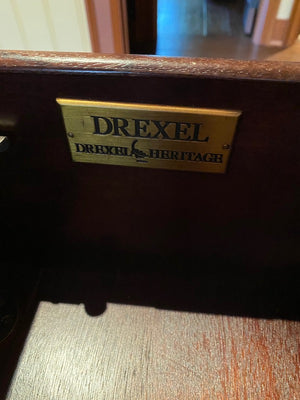 "Drexel Heritage" Dark Brown 8-Drawer Dresser
