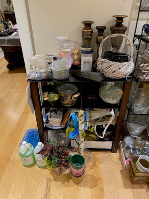 Large Miscellaneous Houseware, Decor, Glassware etc. LOT