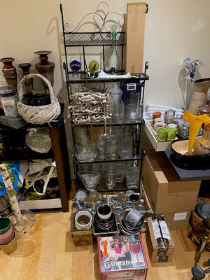 Large Miscellaneous Houseware, Decor, Glassware etc. LOT