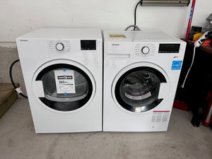 BRAND NEW Blomberg WM72200W (washer) & DV17600W (dryer) Set (*Retail $1800)