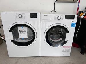 BRAND NEW Blomberg WM72200W (washer) & DV17600W (dryer) Set (*Retail $1800)