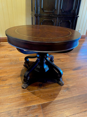 "Drexel Heritage" Ornate Round Centre Table, Clawed Feet