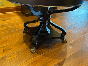 "Drexel Heritage" Ornate Round Centre Table, Clawed Feet