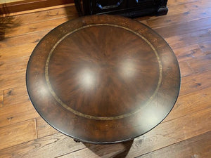 "Drexel Heritage" Ornate Round Centre Table, Clawed Feet