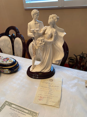 Handmade Sculpture by A. Santini Made in Italy