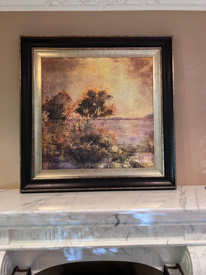 'Hudson Evening' Giclee from The Raschella Collection by Stiles (49"x49")
