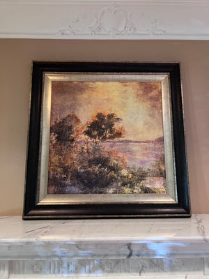 'Hudson Evening' Giclee from The Raschella Collection by Stiles (49"x49")