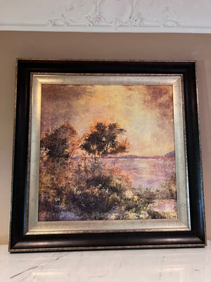 'Hudson Evening' Giclee from The Raschella Collection by Stiles (49"x49")
