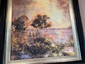 'Hudson Evening' Giclee from The Raschella Collection by Stiles (49"x49")