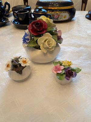 Small Floral Porcelain Lot