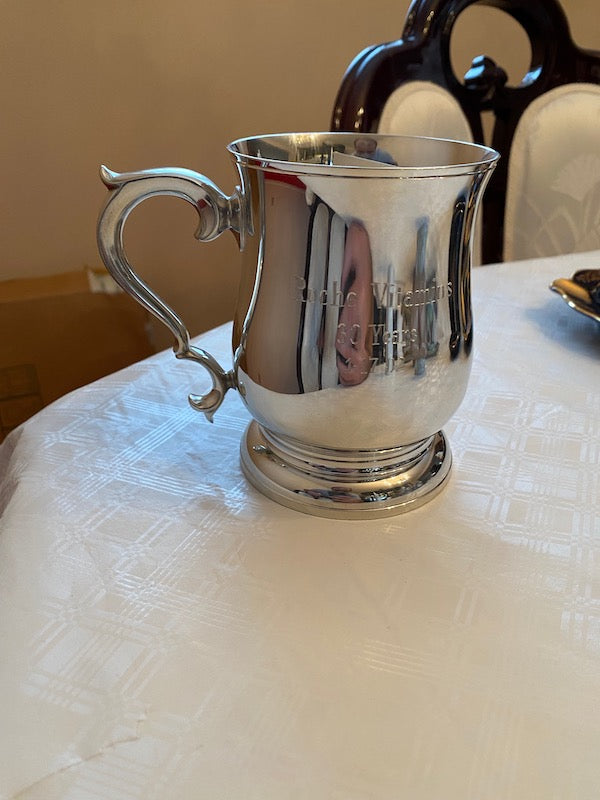 Lennox Williamsburg Pewter Tankard