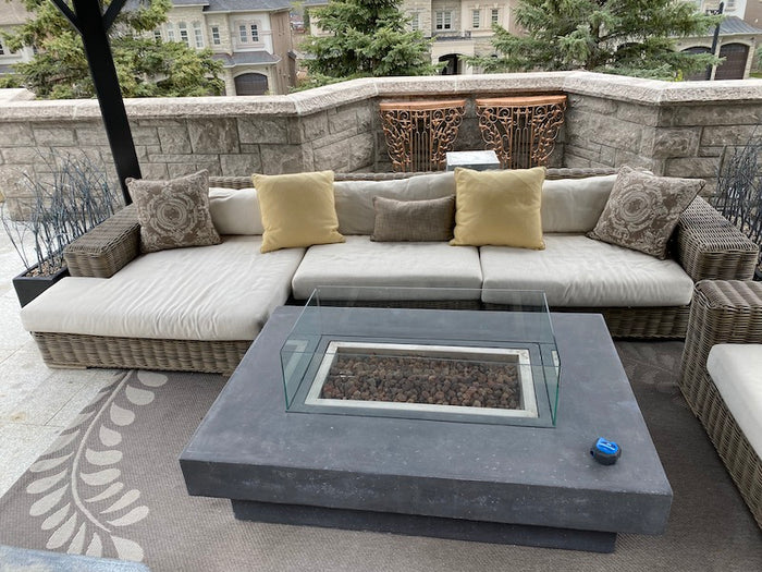 Restoration Hardware 3 Piece Majorca Sectional Sofa