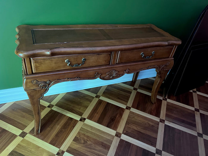 Small Wood Console Table