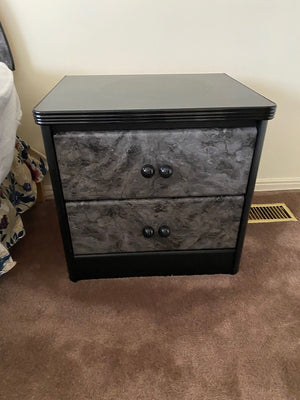 2 Vintage Nightstands from Dynasty Wood Products