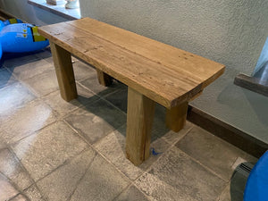 Wood Bench