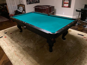Olhausen Accu-Fast Cushions Pool Table + Accessories- 8ft