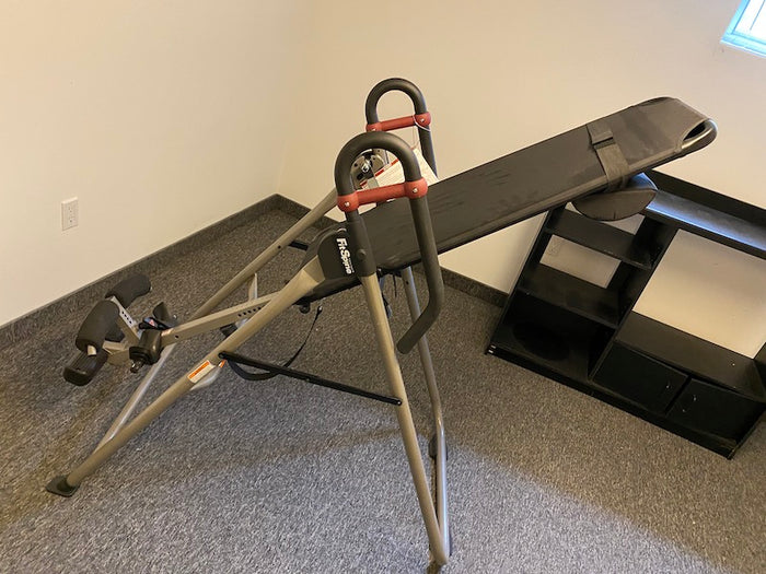 FitSpine Trainer Inversion Table (LIKE NEW)