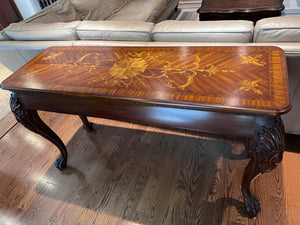 'Maitland-Smith' Ornate Inlaid Console Table